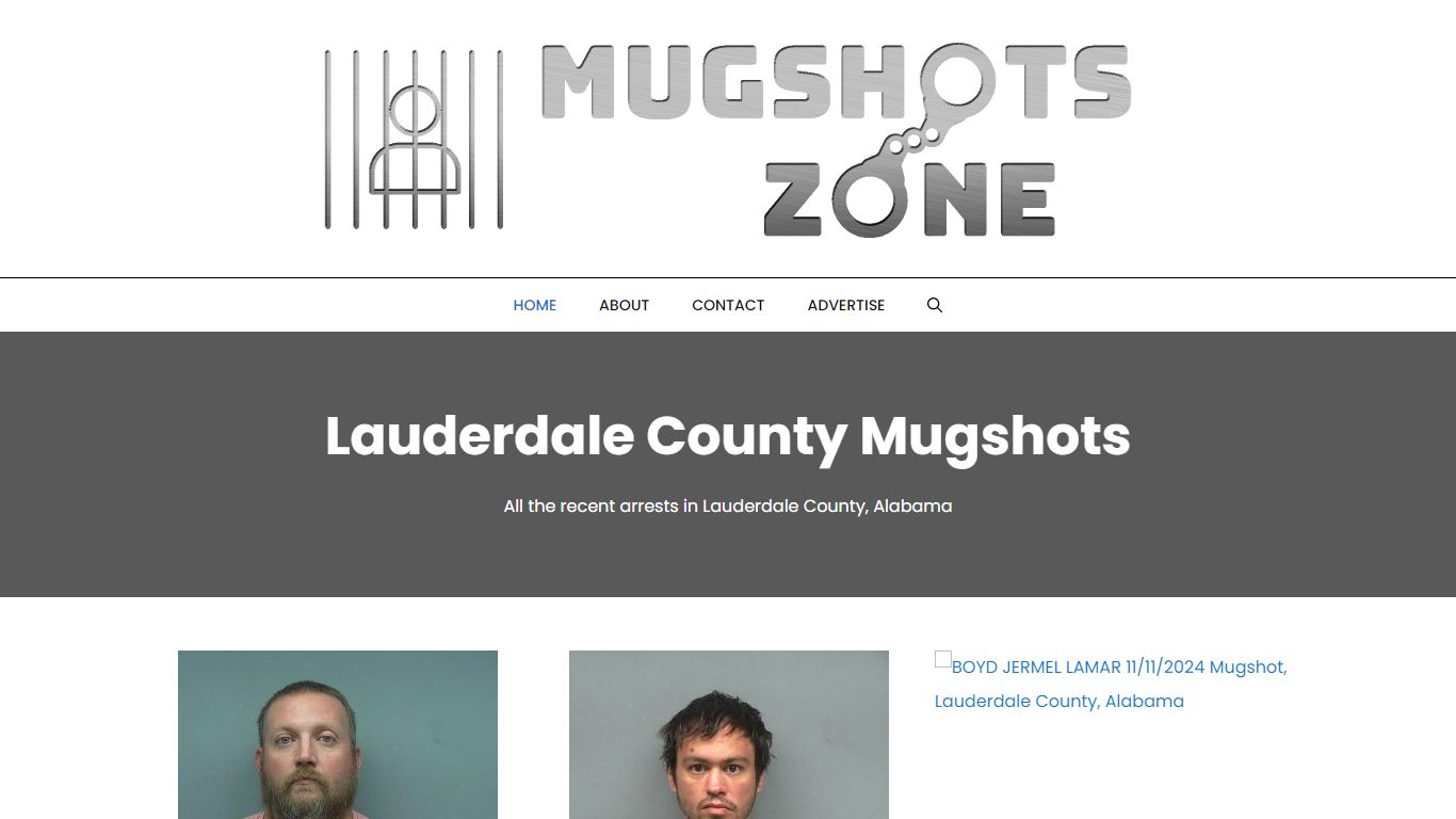 Lauderdale County Mugshots Zone